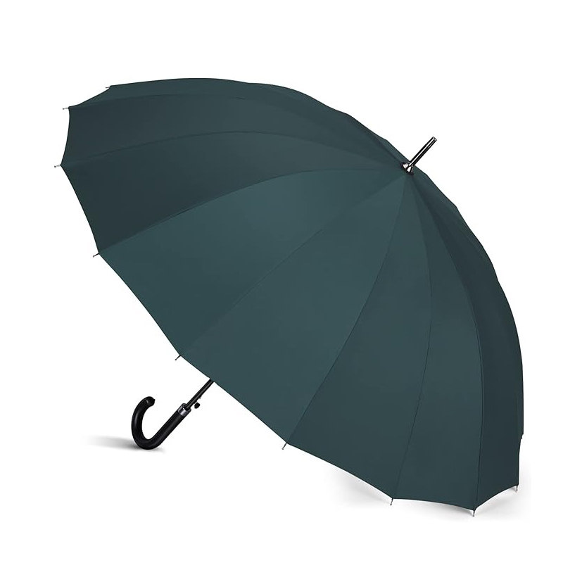 16 Ribs Windproof Umbrella Water Repellent Lightweight