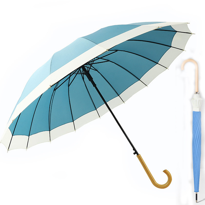 Windproof and Waterproof Straight Umbrella
