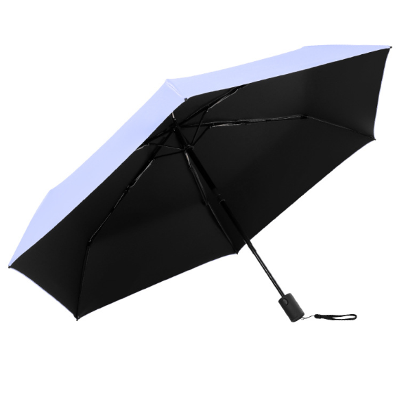 Ultra-Lightweight Safety Auto-Folding Umbrella with Gradual Open/Close Mechanism & Anti-Inversion System